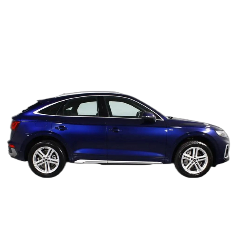 Renting Audi Q5 Sportback 40 TDI quattro-ultra S line S tronic 150 Azul