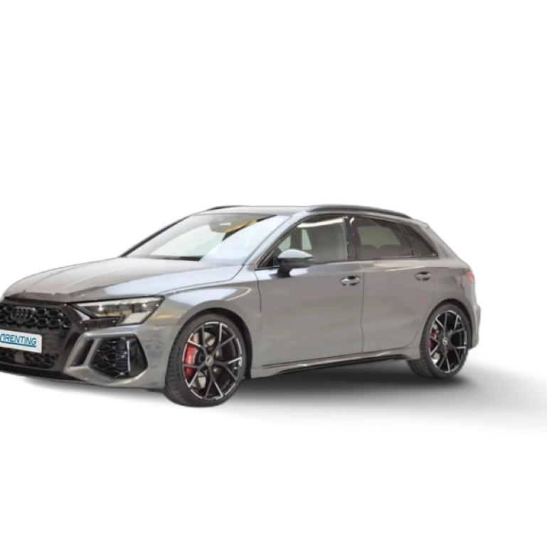 Renting Audi RS3 Sportback quattro S tronic 294kW Gris 2