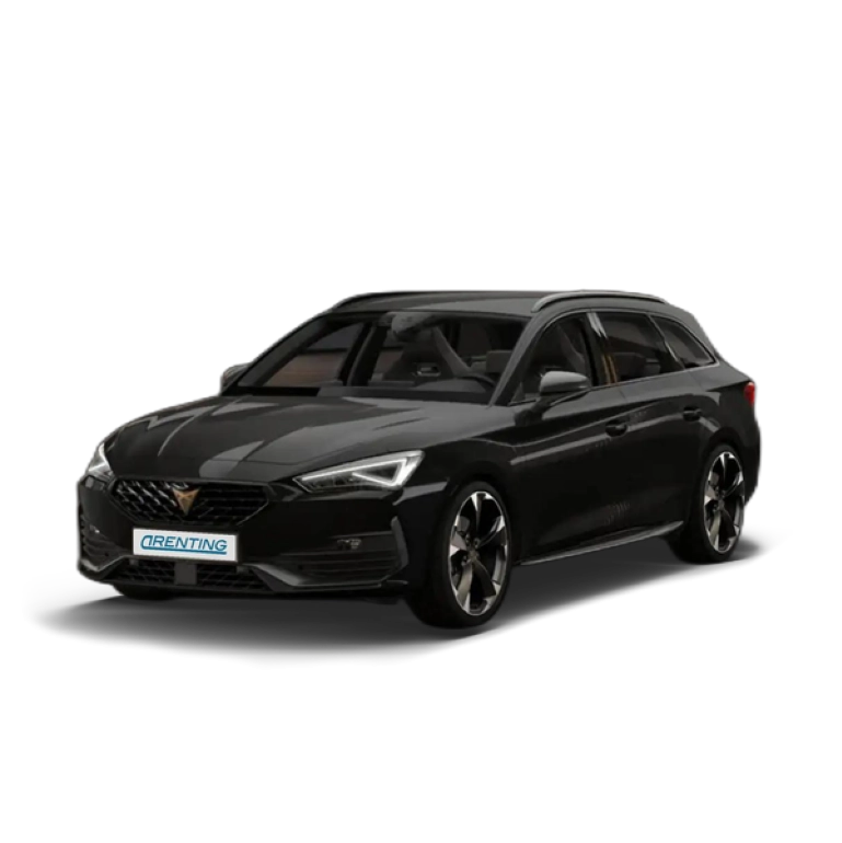 Renting CUPRA Leon Sportstourer 1.5 ETSI DSG 110KW Negro 1