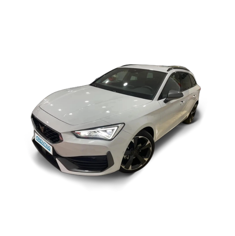 Renting CUPRA Leon Sportstourer 1.5 ETSI DSG 110KW Blanco 1 1