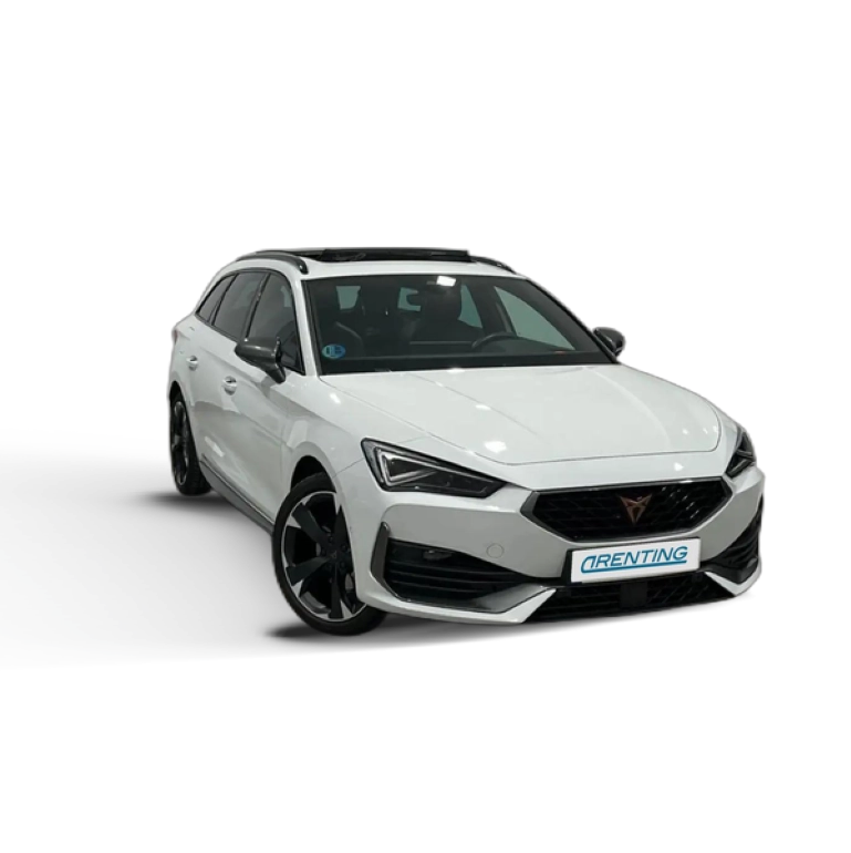 Renting CUPRA Leon Sportstourer 1.5 ETSI DSG 110KW Blanco 7 1