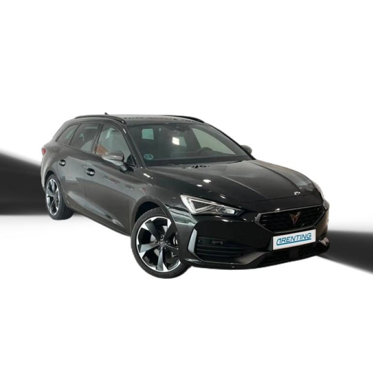 Renting CUPRA Leon Sportstourer 2.0 TSI DSG 140KW Negro