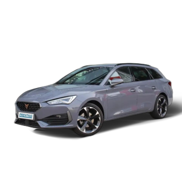 Renting CUPRA Leon Sportstourer 2.0 TSI DSG 140KW Gris 2