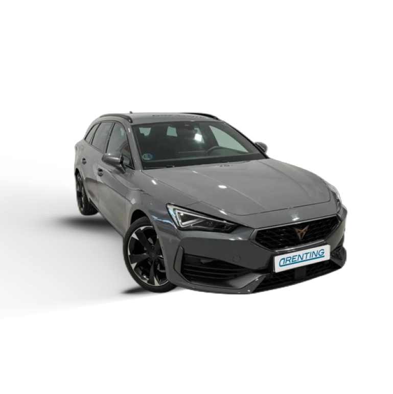 Renting CUPRA Leon Sportstourer 2.0 TSI DSG 140KW Gris