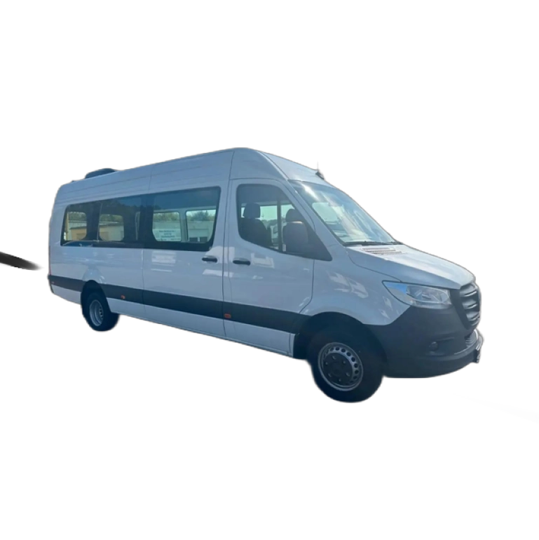 Renting Mercedes-Benz Sprinter Mixta 317CDI Extralargo T.E. tT 9G-Tronic Blanco