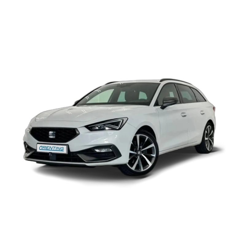 Renting SEAT Leon ST 2.0TDI CR S&S FR DSG-7 150 Blanco