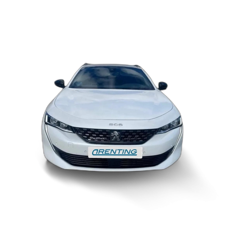 Renting Peugeot 508 SW  HYBRID 225 e-EAT8 GT Blanco