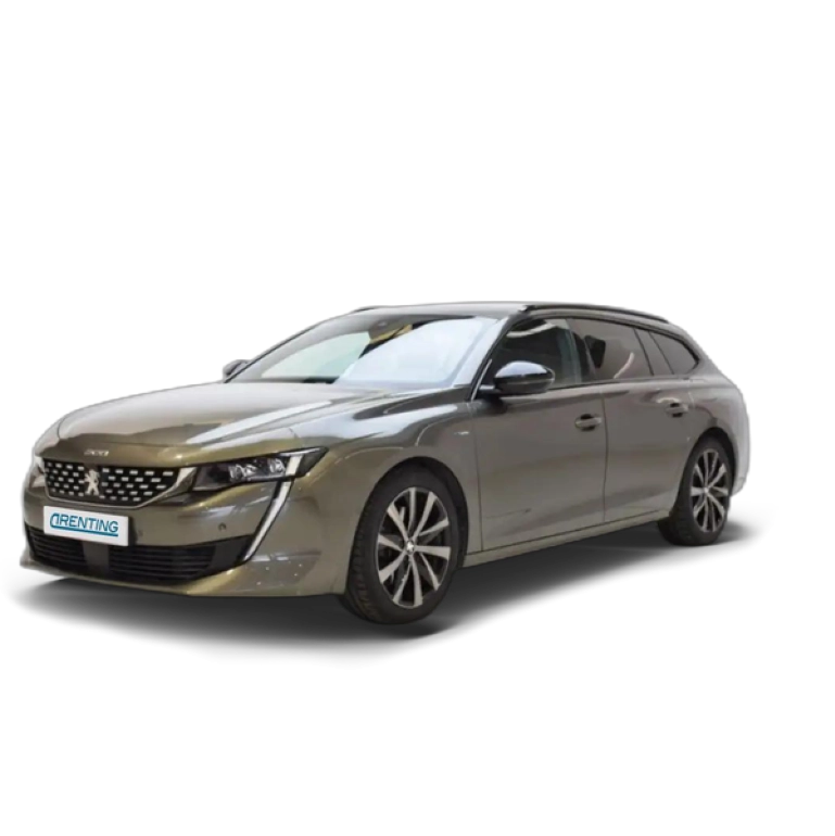 Renting Peugeot 508 SW Hybrid 225 GT Line e-EAT8 Gris