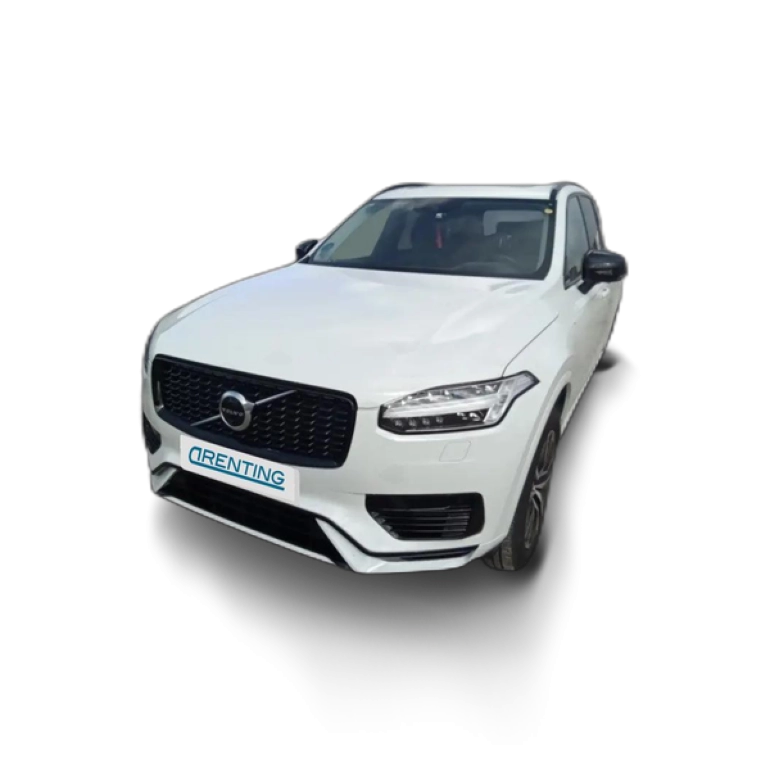 Renting Volvo XC90 T8 Twin Recharge R-Design Expression AWD Aut. Blanco