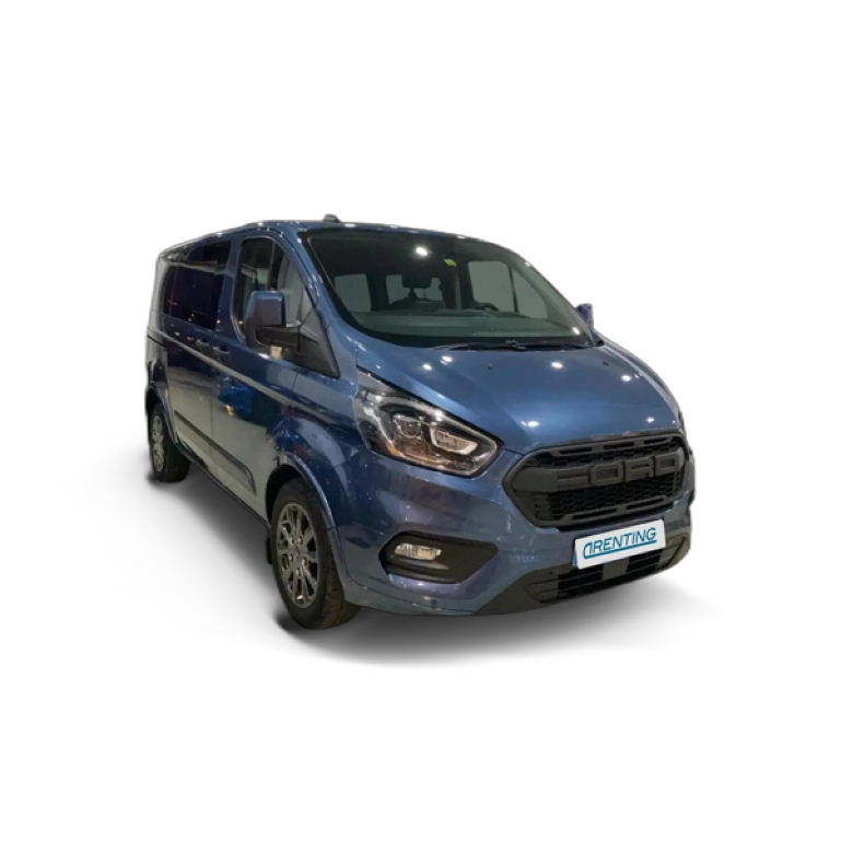 Renting Ford Transit Custom 2.0 TDCI 96KW 320 L1 NUGGET Azul