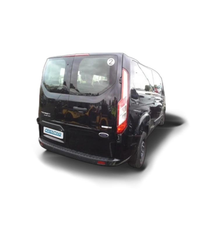 Renting Ford Transit Custom 2.0MHEV 130CV TREND L2 Negro 1