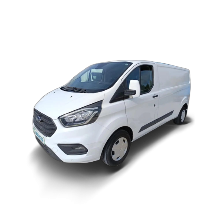 Renting Ford Transit Custom FT 300 L2 Van Trend EcoBlue Hybrid Blanco