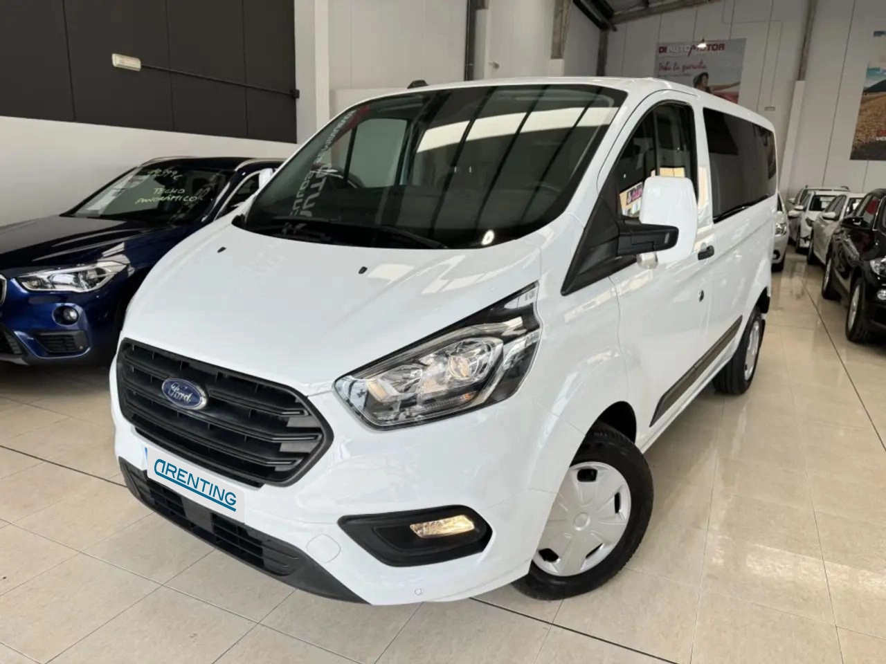 Renting Ford Transit Custom FT 320 L1 Nugget Trend EcoBlue 130 Blanco 1