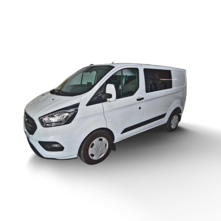 Renting Ford Transit Custom FT 320 L2 Kombi Trend EcoBlue 130 Blanco