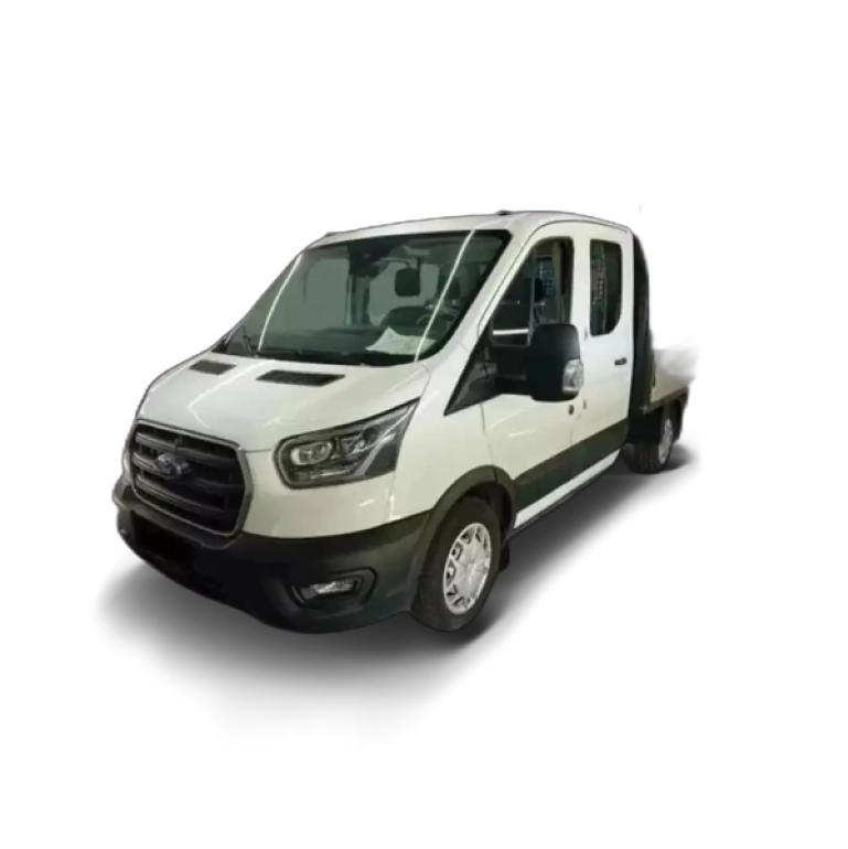 Renting Ford Transit DOBLE CABINA L2 130CV 6PL Blanco