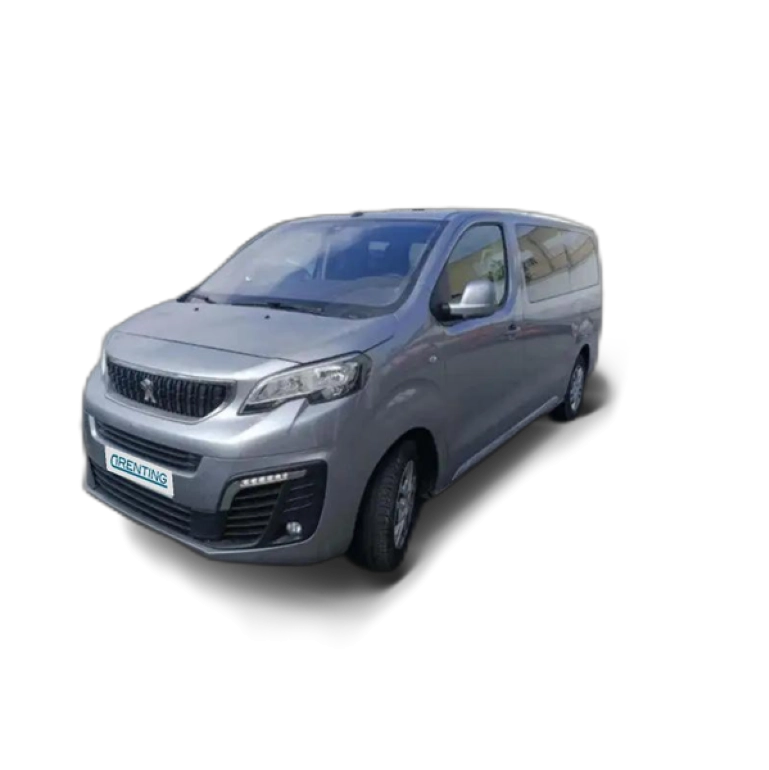 Renting Peugeot Traveller 1.6BlueHDI Business Long 115 Gris 1