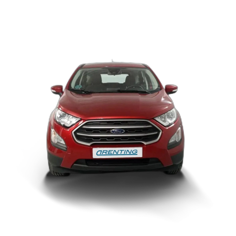 Renting Ford EcoSport Trend Rojo 1