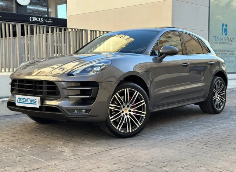 Renting Porsche Macan Turbo Aut. Gris 1