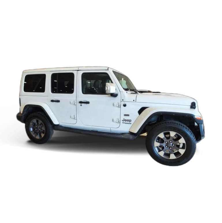 Renting Jeep Wrangler Unlimited 2.0T GME Sahara 8ATX Blanco