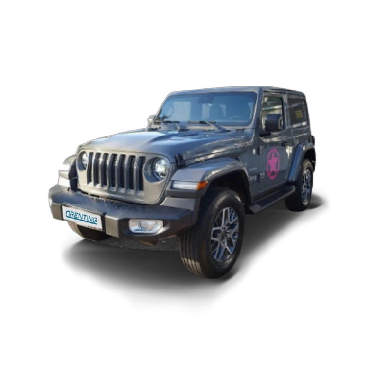 Renting Jeep Wrangler Unlimited 2.2CRD Sahara 8ATX Gris