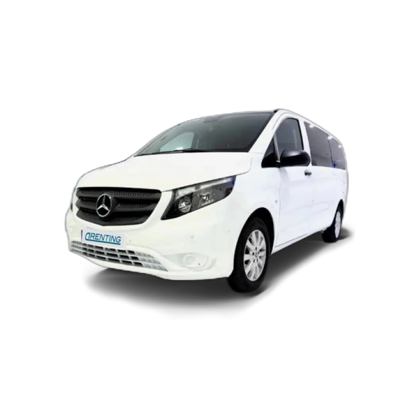 Renting Mercedes-Benz Vito M1 114 CDI Tourer Select Larga 8 Plazas Blanco