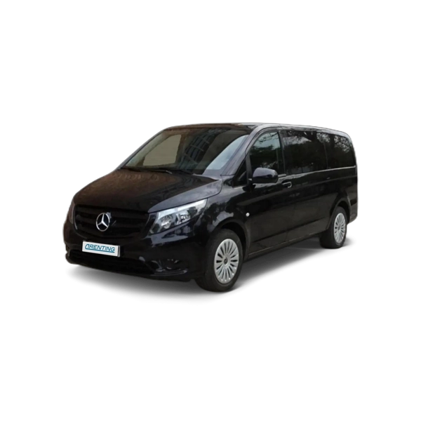 Renting Mercedes-Benz Vito Tourer 114 CDI Pro Larga 9G-Tronic Negro