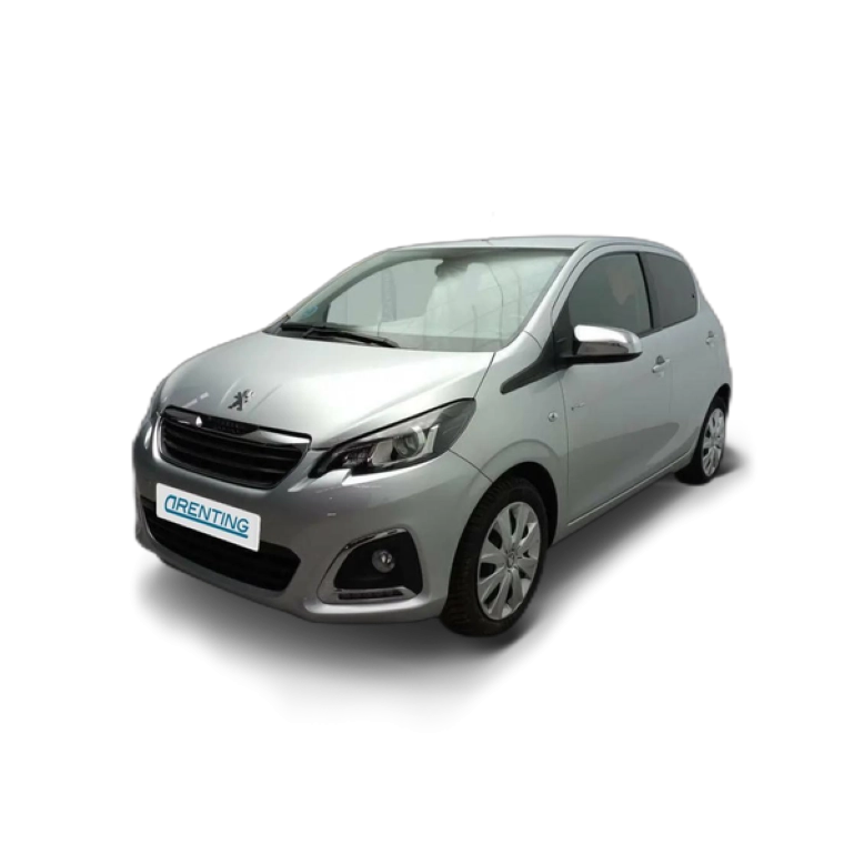 Renting Peugeot 108 VTi 52kW (72CV) Active Gris 1