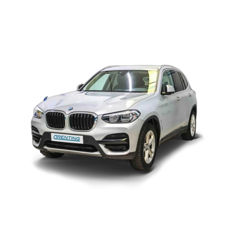 Renting BMW X3 xDrive 20dA Gris