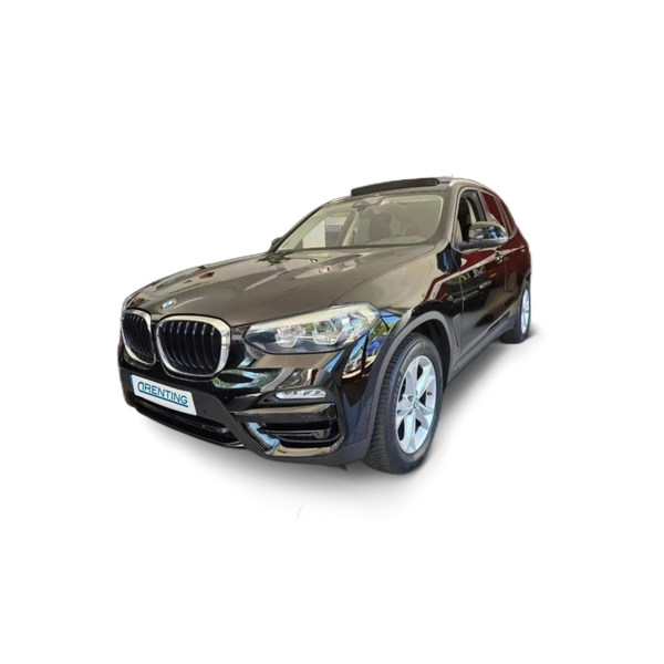 Renting BMW X3 xDrive 20dA Negro