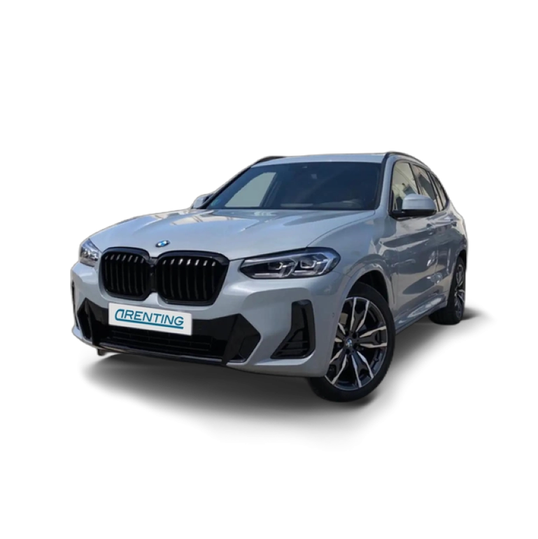 Renting BMW X3 xDrive 20dA xLine Gris 1