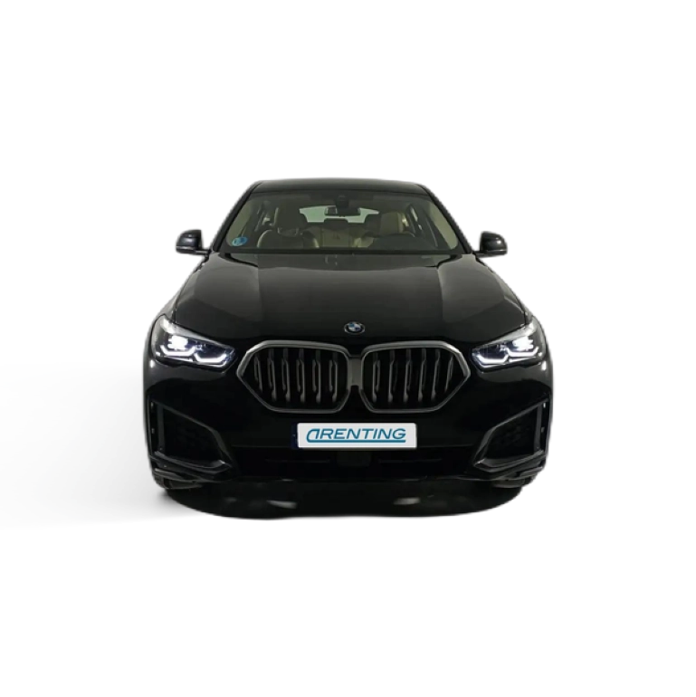 Renting BMW X6 xDrive 30d Negro 1