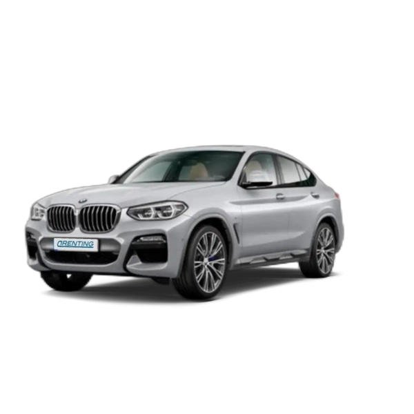 Renting BMW X4 xDrive 30dA Plateado