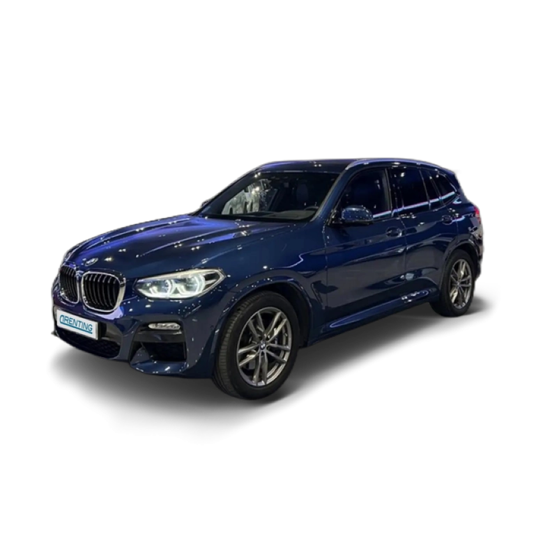 Renting BMW X3 xDrive 30dA Azul 1