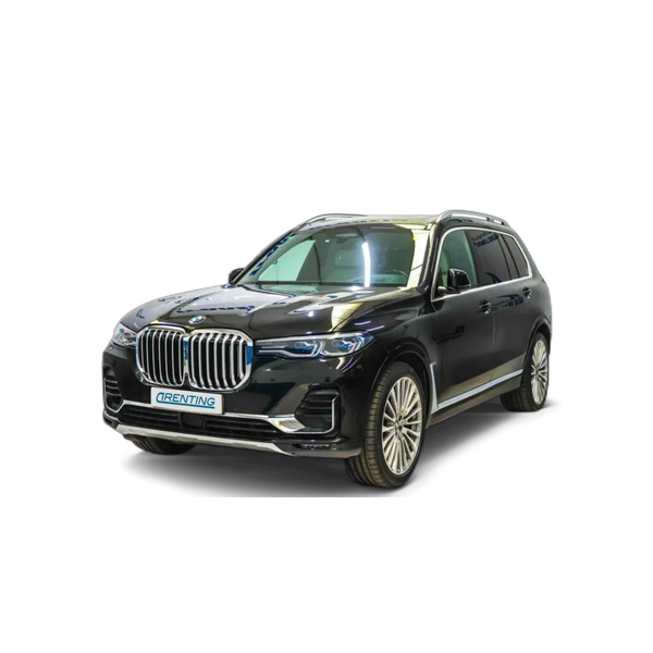 Renting BMW X7 xDrive 30dA Negro