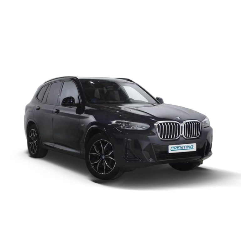 Renting BMW X3 xDrive 30e xLine Negro