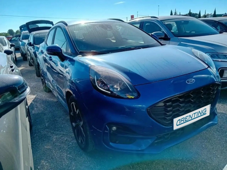 Renting Ford Puma 1.0 EcoBoost 125cv ST-Line X MHEV Azul 1