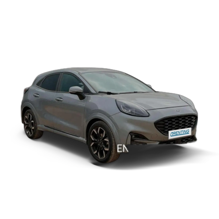 Renting Ford Puma 1.0 EcoBoost 155cv ST-Line X MHEV Auto Plateado