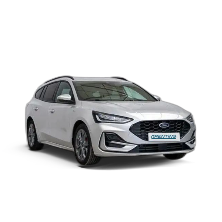 Renting Ford Focus 1.0 ECOBOOST MHEV 92KW ST-LINE 125 5P Plateado 1