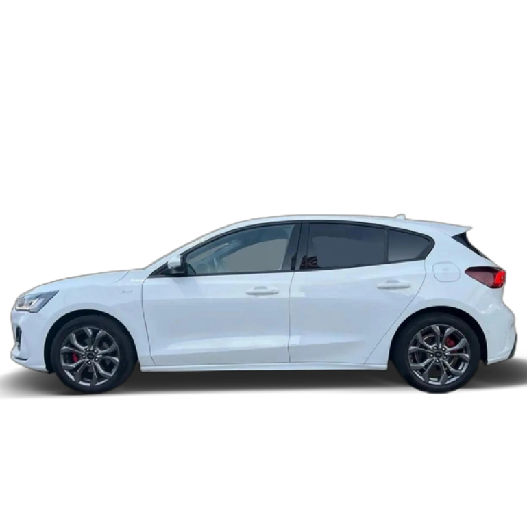 Renting Ford Focus 1.0 Ecoboost MHEV ST-Line 125 Blanco 1