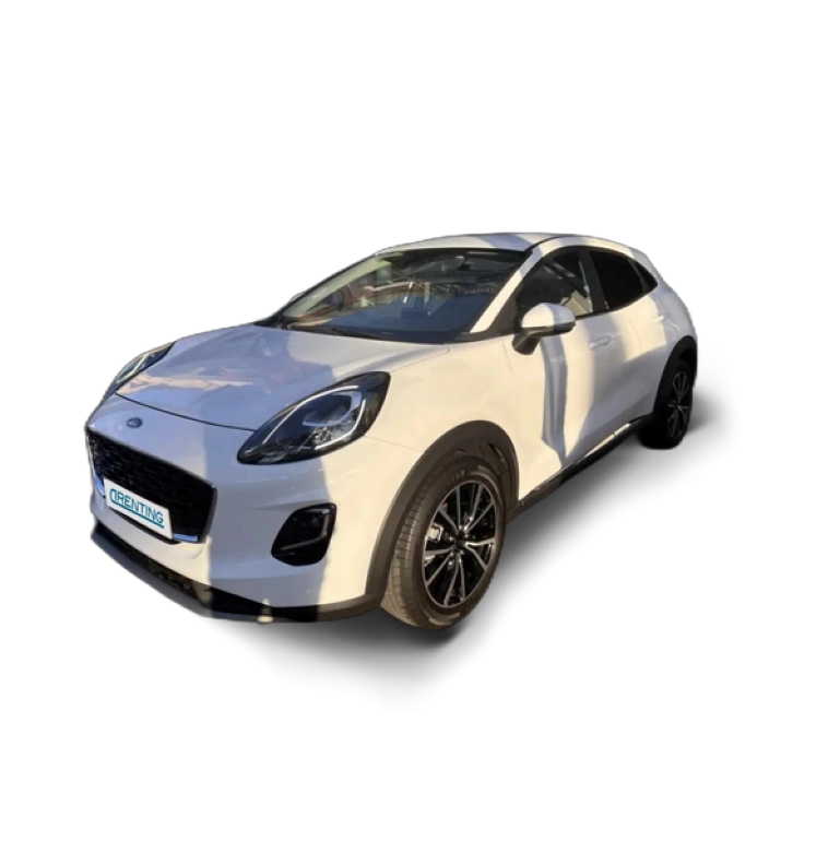 Renting Ford Puma 1.0 EcoBoost MHEV Titanium 125 Blanco 3