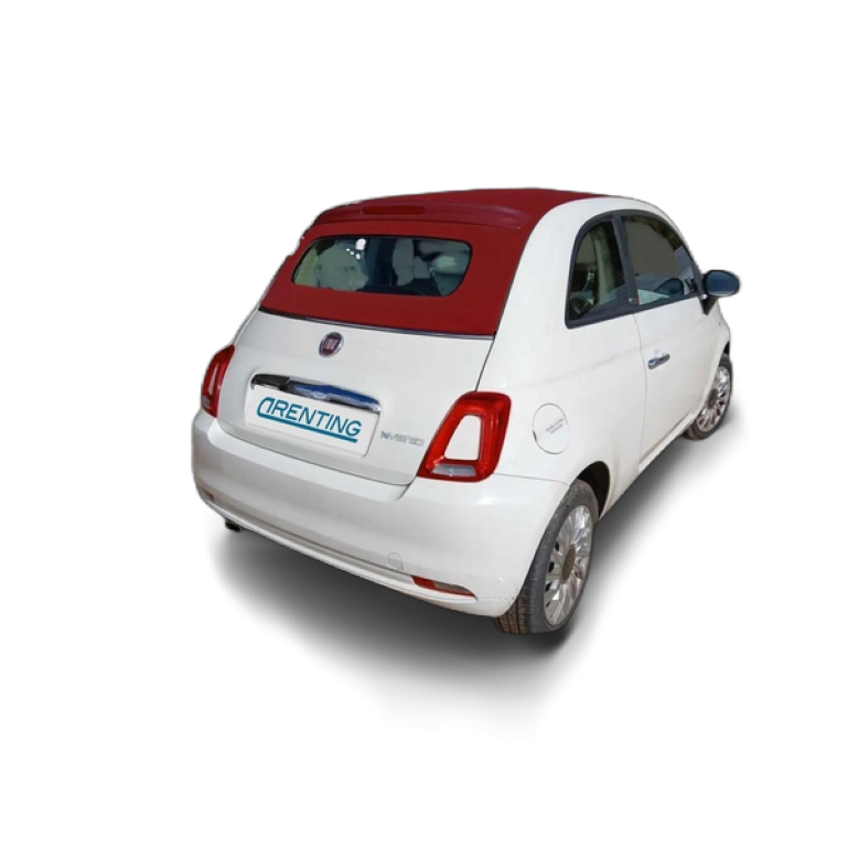 Renting Fiat 500C 1.0 GSE Lounge Blanco 1