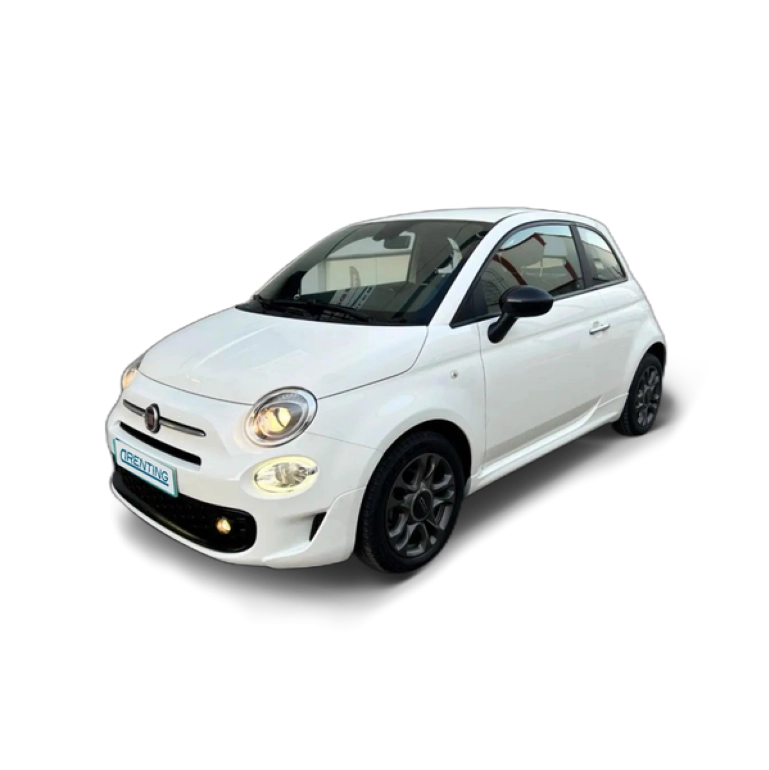 Renting Fiat 500 1.0 Hybrid Connect 52kW Blanco 1