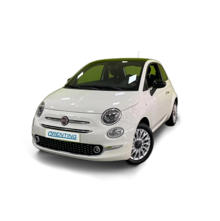 Renting Fiat 500 1.0 Hybrid Dolcevita 52kW Blanco 2 1