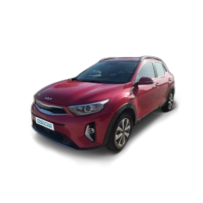 Renting Kia Stonic 1.0 T-GDi 74kW (100CV) MHEV MT Drive Rojo