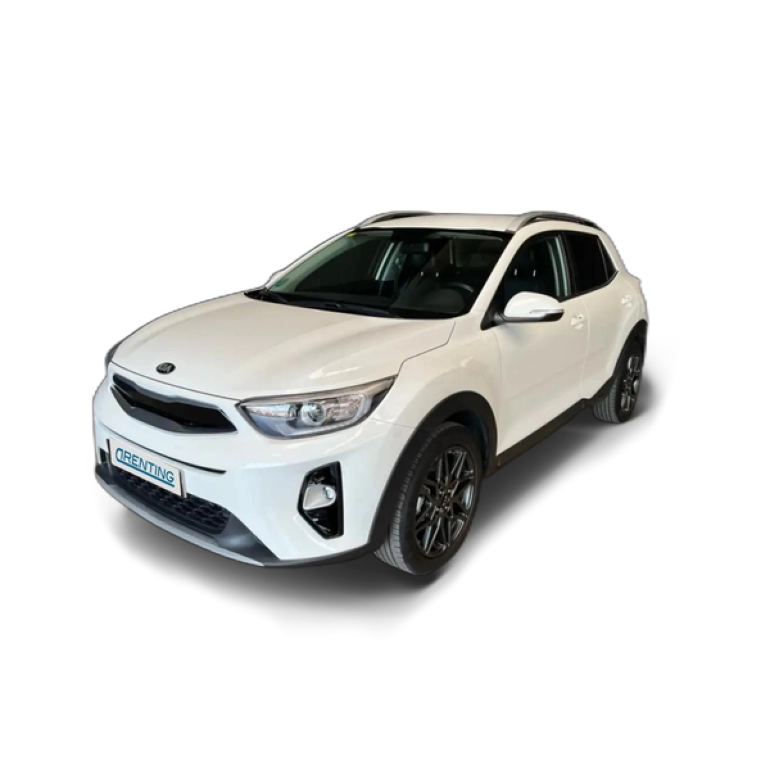 Renting Kia Stonic 1.0 T-GDi Eco-Dynamic Black Edition 100 Blanco