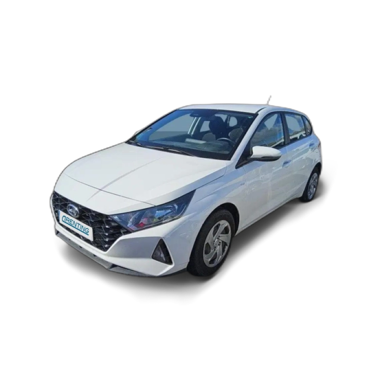 Renting Hyundai i20 1.0 TGDI Essence 48V 100 Blanco 7