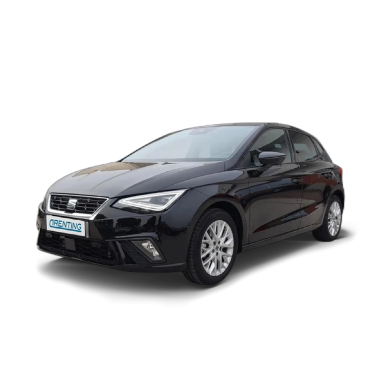 Renting SEAT Ibiza 1.0 TSI 85kW (115CV) FR XL Negro 1