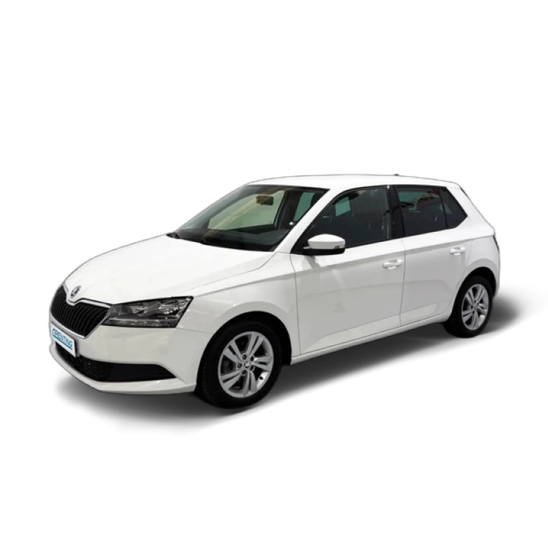 Renting Skoda Fabia 1.0 TSI Ambition Plus 70kW Blanco