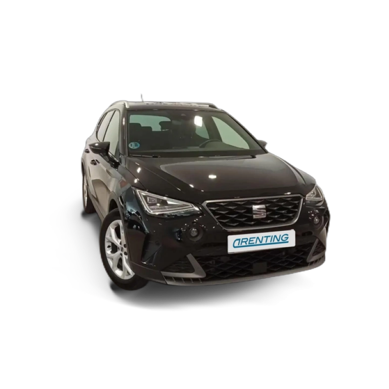 Renting SEAT Arona 1.0 TSI S&S FR DSG7 XM 110 Negro