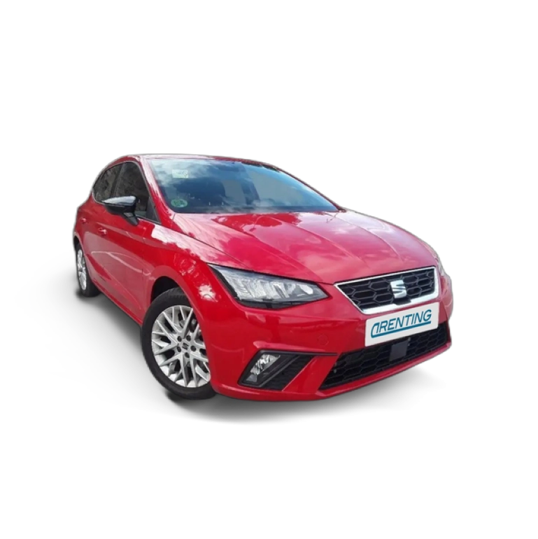 Renting SEAT Ibiza 1.0 TSI S&S FR XS 110 Rojo 2